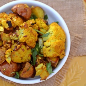 Roasted Cauliflower Potatoes